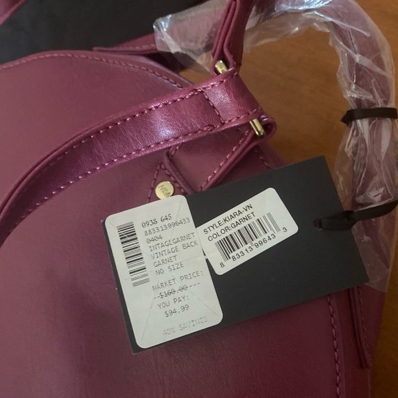 NWT MATT & NAT Kiara Vegan Leather Convertible Round Backpack $160 Retail Price - Picture 7 of 9